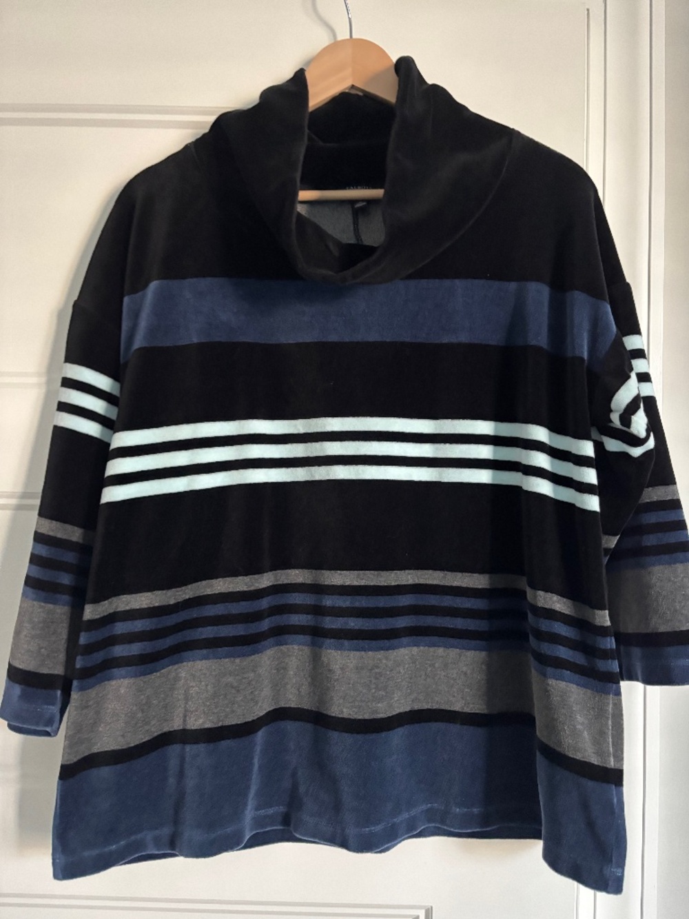 Talbots Velour top